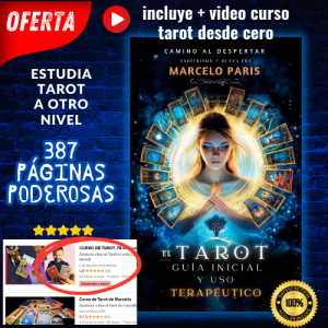 "El Tarot Guía Inicial y Uso Terapéutico" Contraseña para abrir el libro es "marcelotarot"