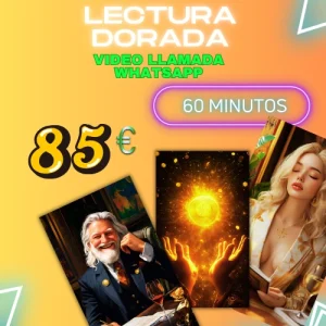 Lectura GOLD 1 hora 15% off tellmeapp